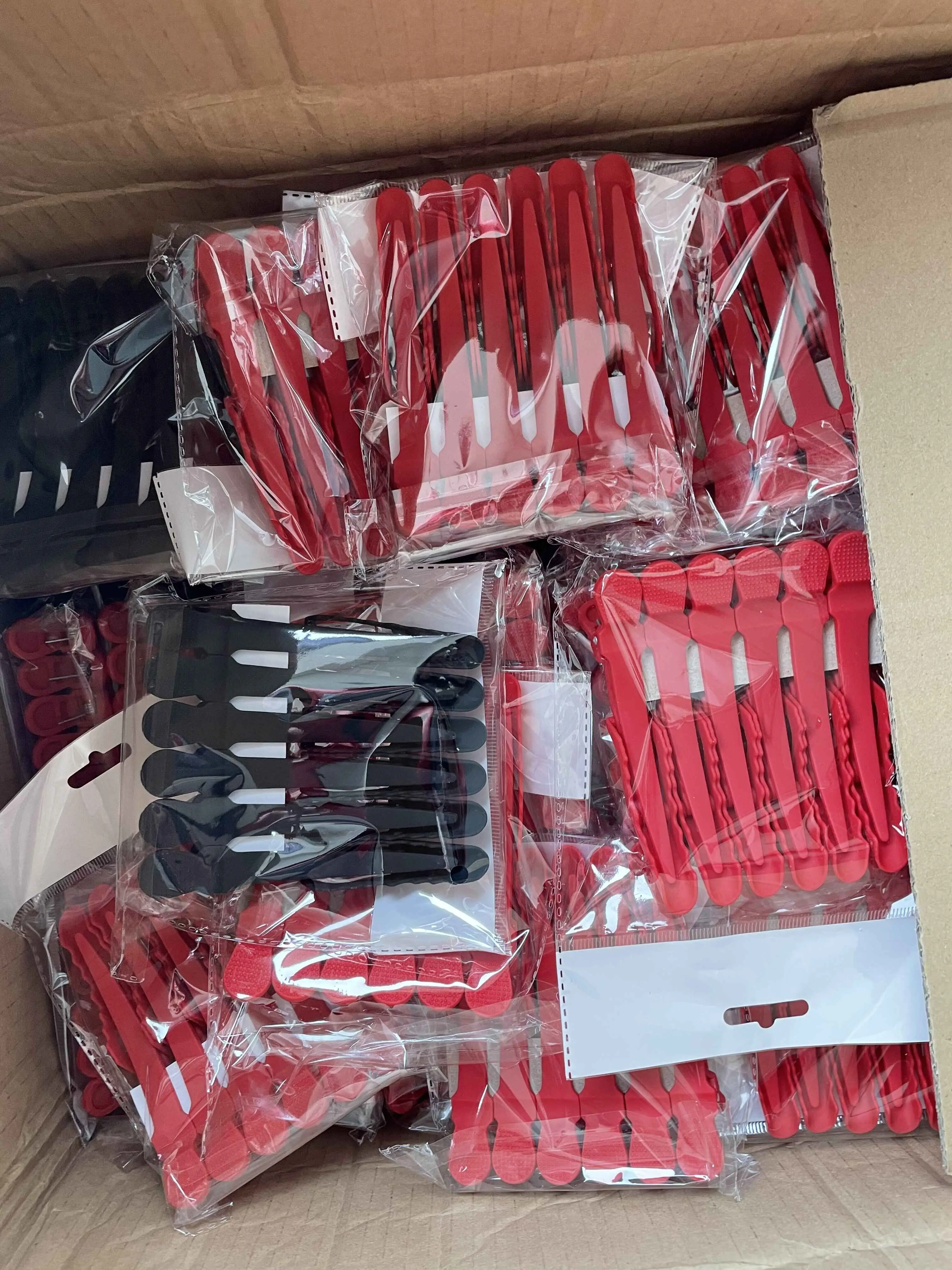 Professional Alligator Rubber Hair Sectioning Clips Durable Alligator Hair Clip With Nonslip