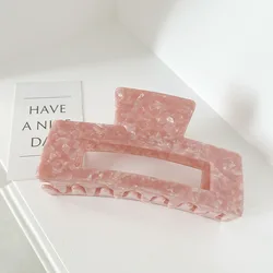 Оптовая продажа модные аксессуары для волос женские элегантные заколки большой размер 13 см клипсы имитации уксусной кислоты с зернистой