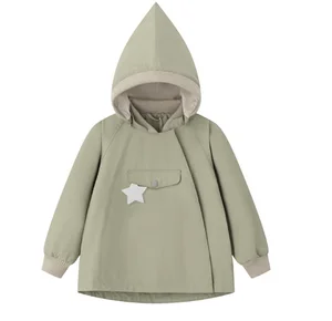 Baby Girls' Children's Clothing, Children's Windproof Elf Hat, Windbreaker Coat