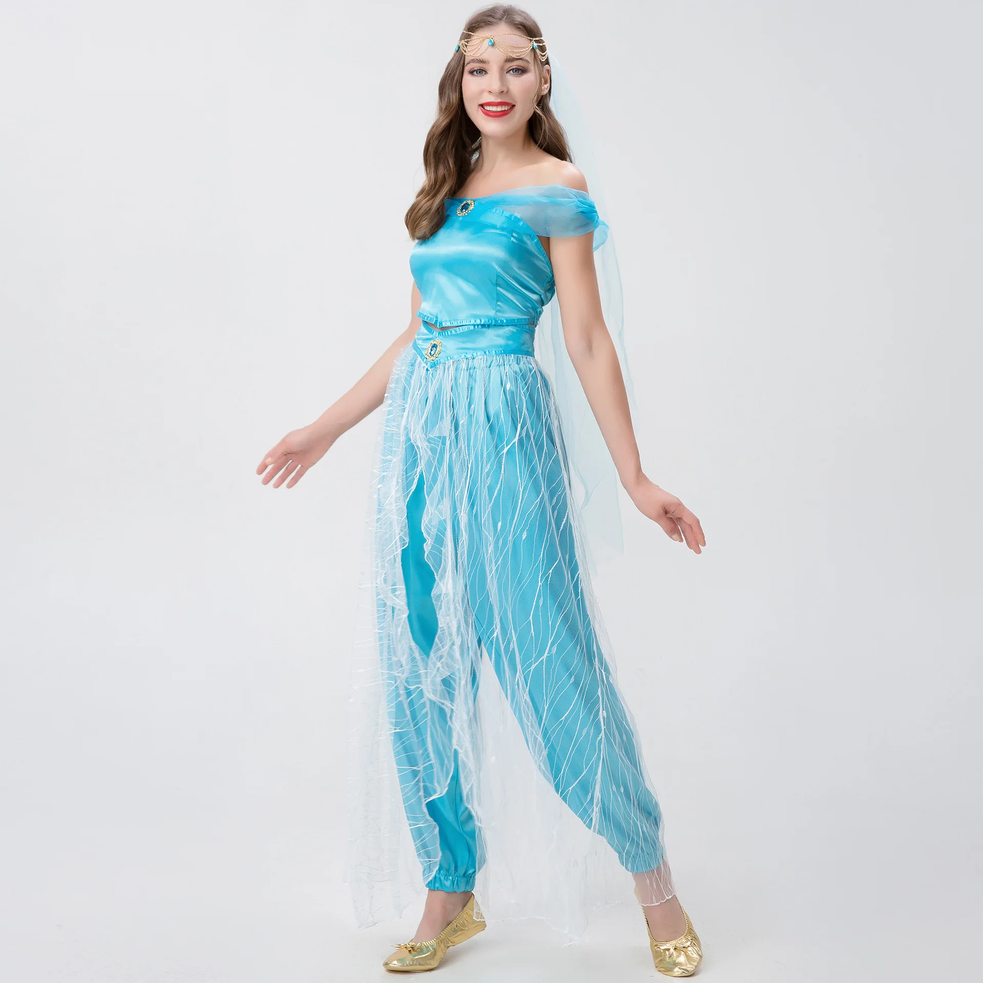 Halloween Costume Disney Store Vestito Jasmine Disney Store