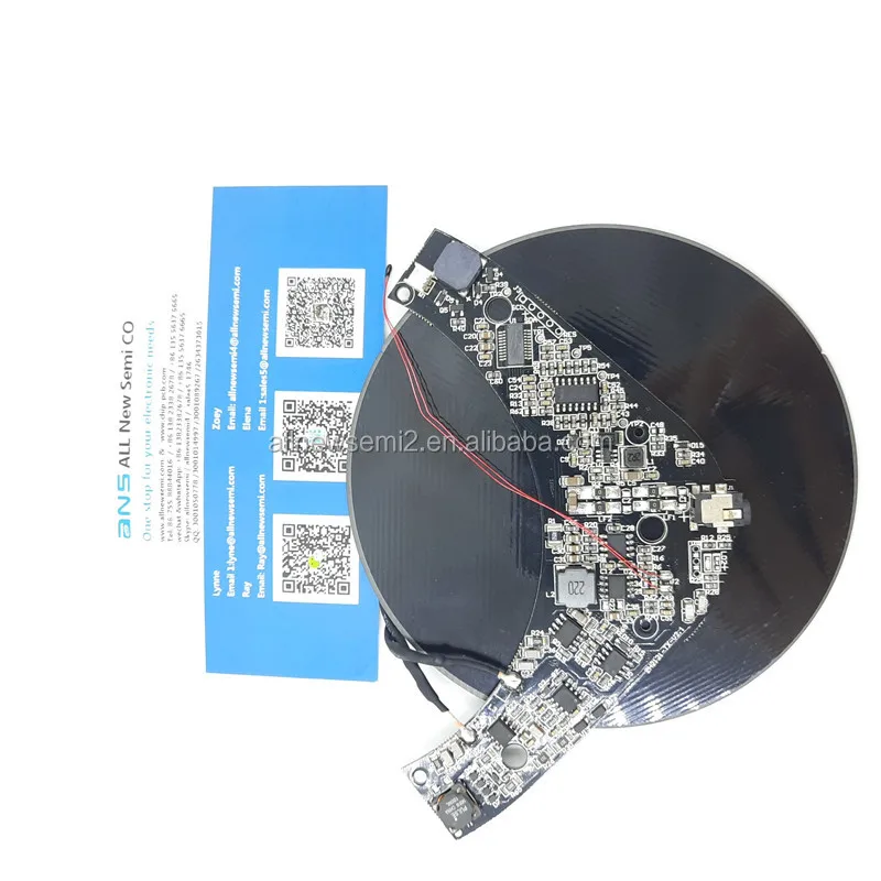 Hot offer 30mm Invisible Long Distance Wireless Charger Circuit board for Samsung iPhone Wireless Charging chip Components