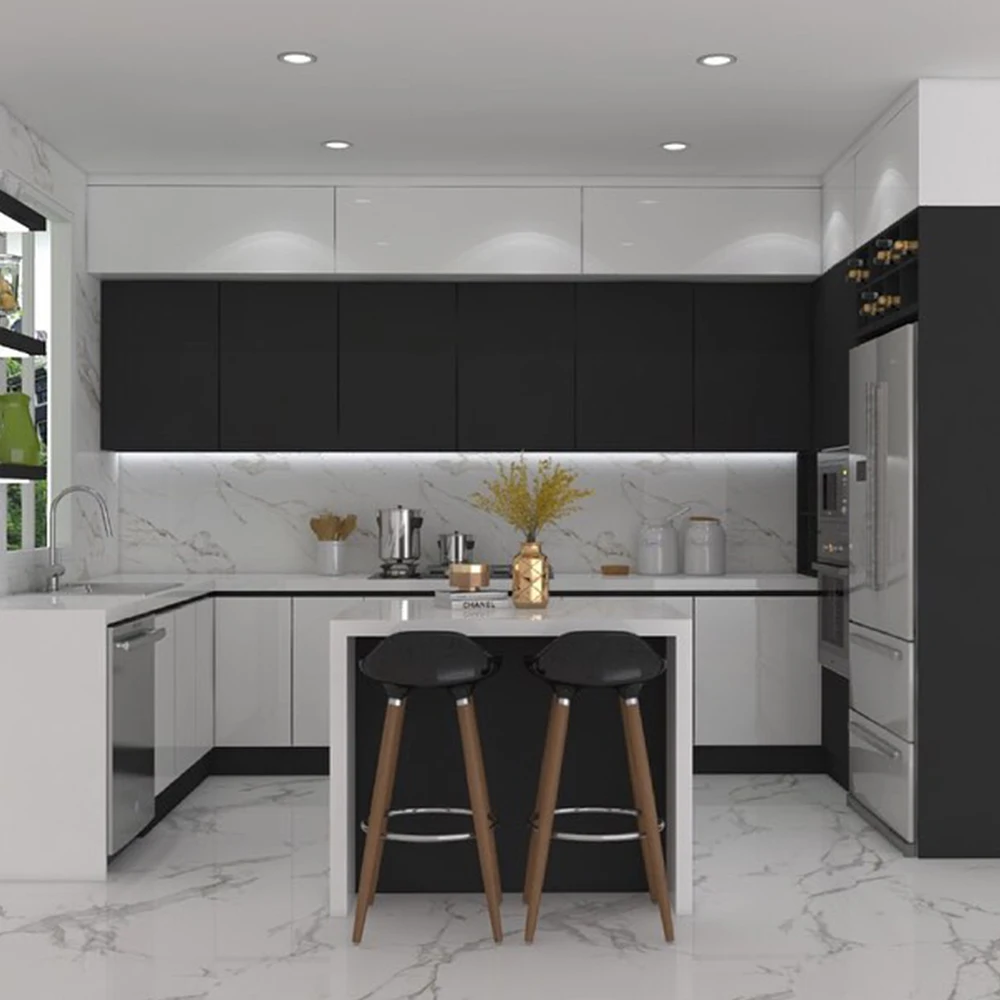 Wooden Modern Kitchen Furniture Model Price Interior Design Idea