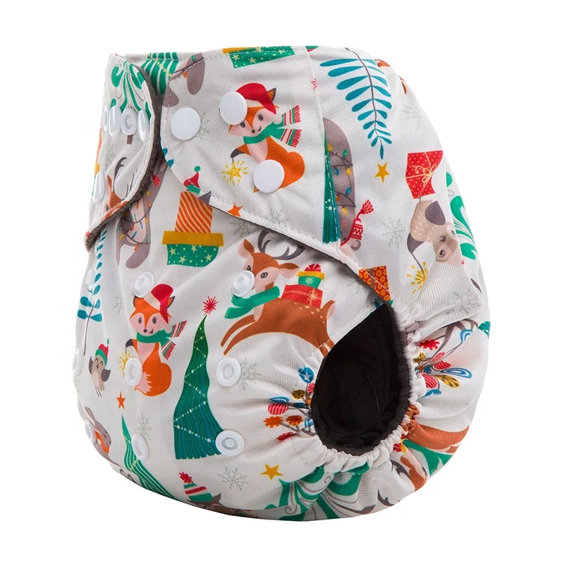 Оптовая продажа супер мягкие многоразовые стираемые тканевые подгузники бамбуковый уголь анти-протекающие