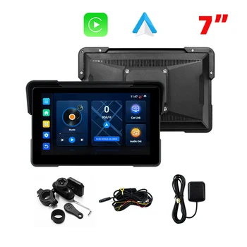 EKIY 7 Inch Android 13.0 Motorcycle Carplay Navigation GPS