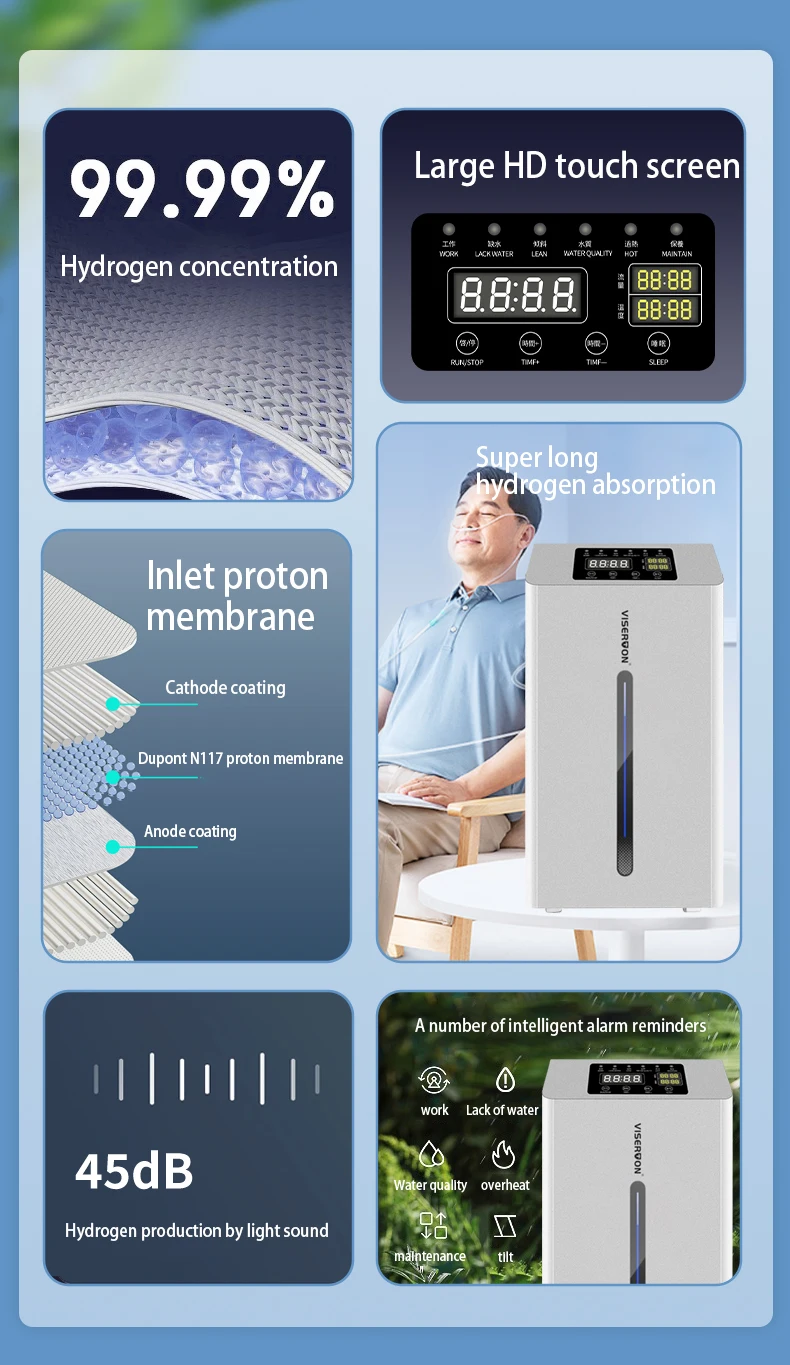 Hydrogen inhaler Hydrogen inhalation machine