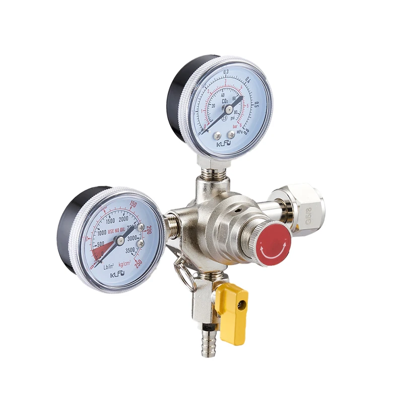 High Quality CO2 Regulator Good Quality Beer Machine Primary Valve