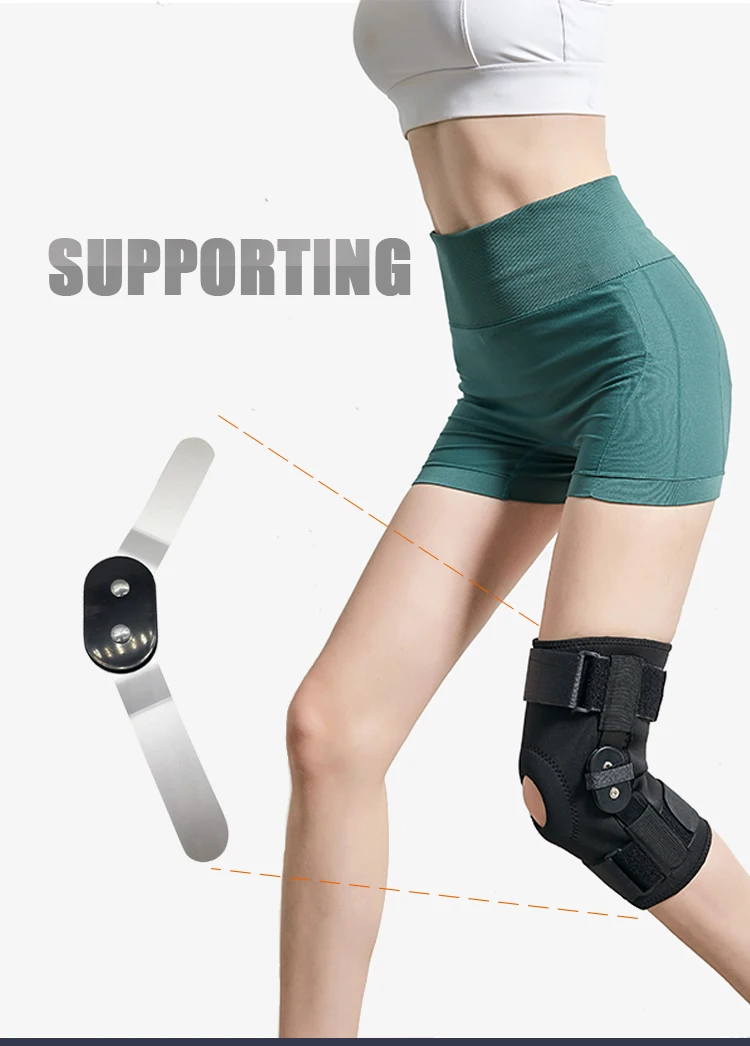 Neoprene Stable Support Of The Hinge Knee Brace Open Patella