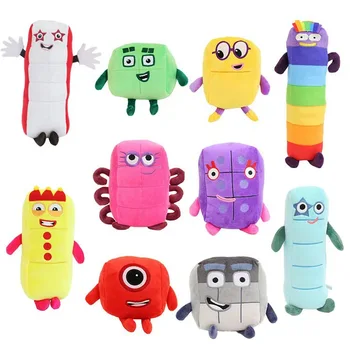 Wholesale Cartoon Numberblocks Plush Toy Stuffed Animal Soft Stuffed ...