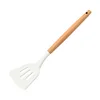 Wooden handle-frying shovel