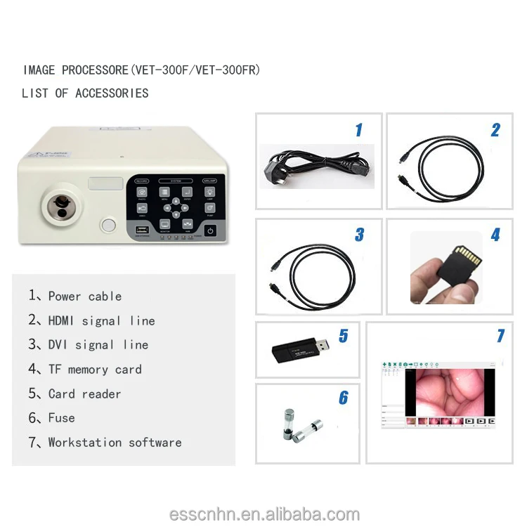 Medical Video Endoscope Endoscopy Machine Gastroscope Colonoscope ...