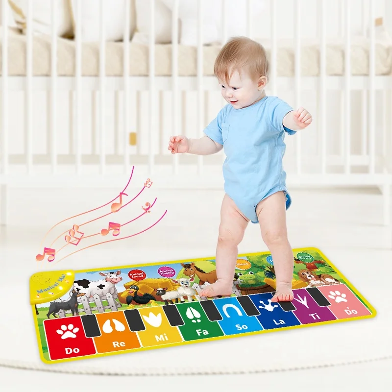 Kids Playmat Baby Music Musical Baby Piano Mat Playmat Kids, Mat Baby Play  Mats for Baby Child Playmat, Children Kids Play Mat