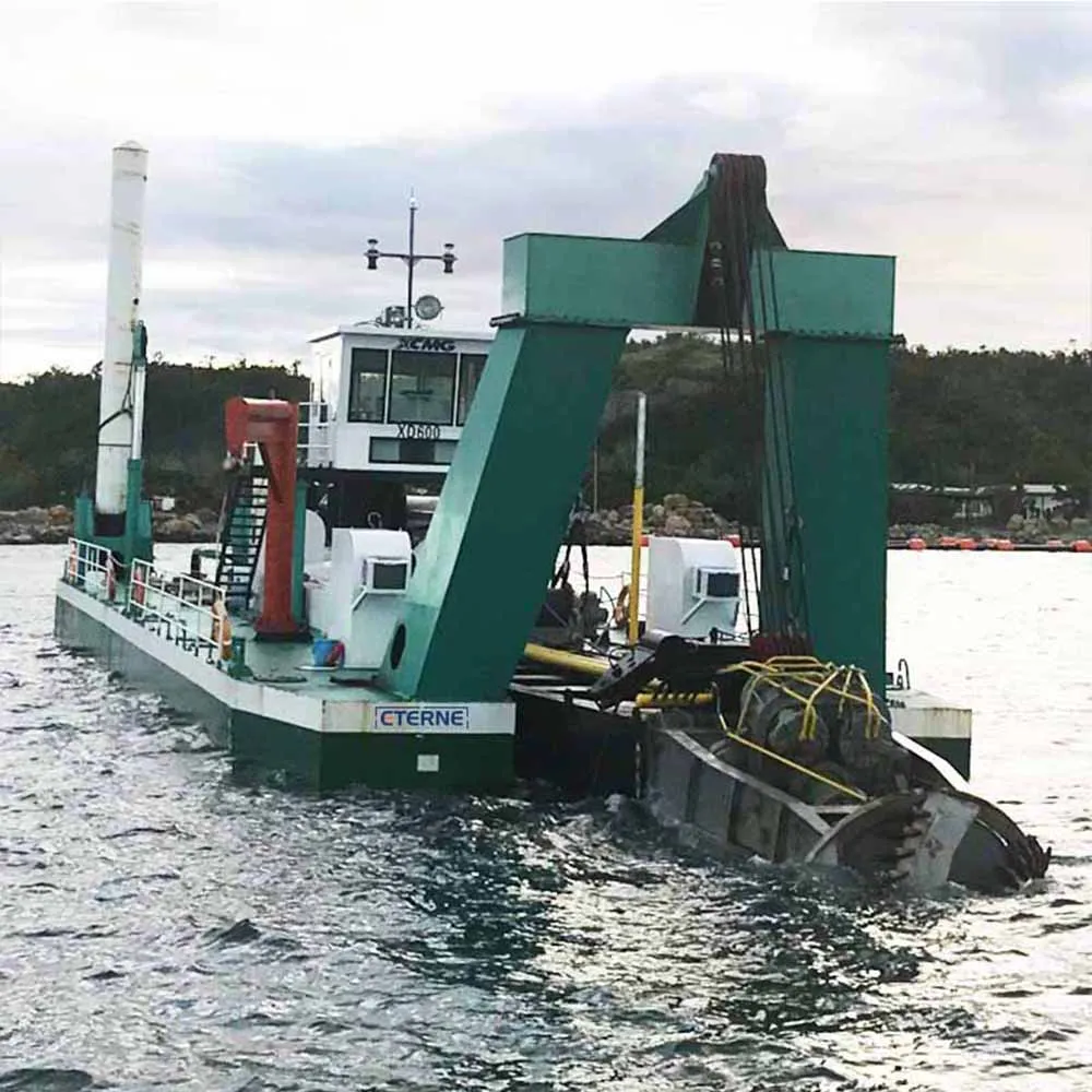 Sand Cutter Suction Dredger Environmental Dredging Equipment Machine Shipyard Canal River Dredging Vessel
