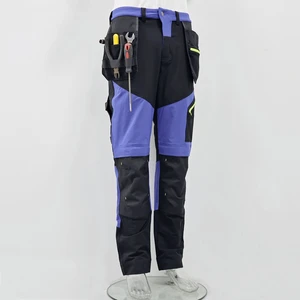 Work Pants for Men Multifunctional Work Trousers Heavy Duty Workwear Pants Industrial Mechanic Uniforms Cargo Pantalon Homme