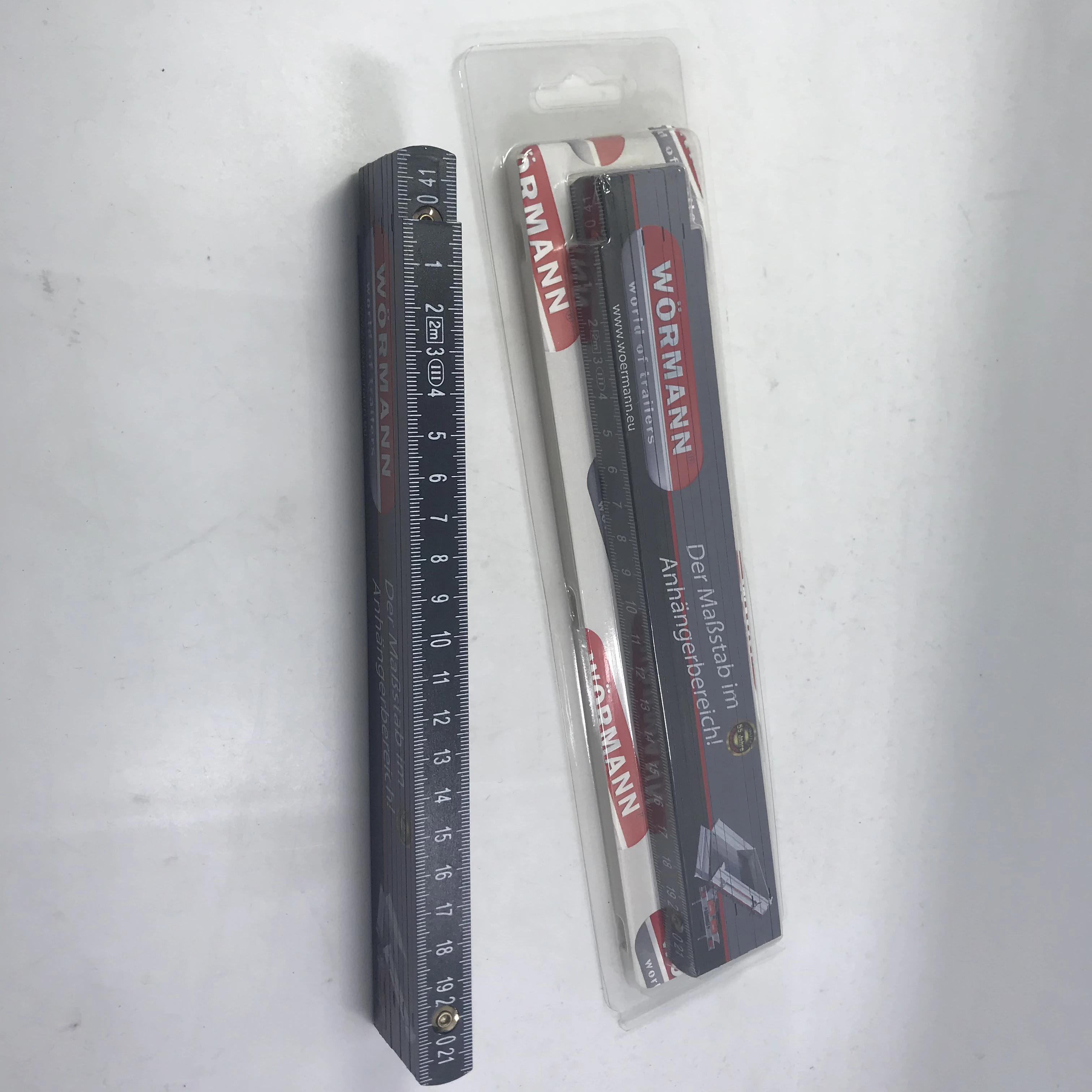 
 Пластиковая Складная Линейка 2 м с логотипом для рекламы  