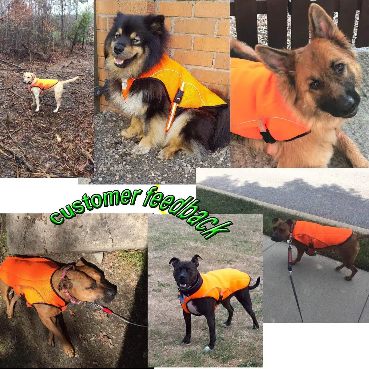 Evaporative Cooler Jacket Safety Reflective Vest For Dogs Walking