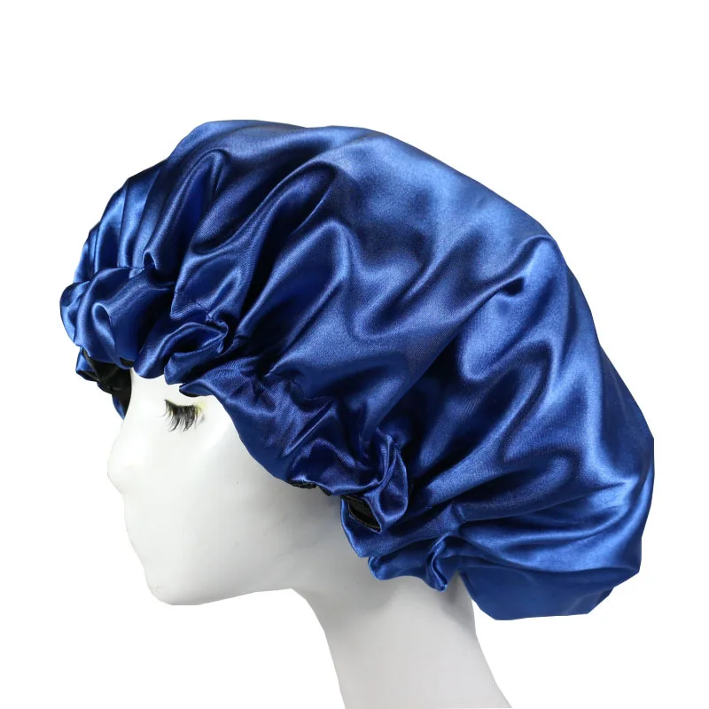 Satin Wholesale Adjustable Double Sided Silky Satin Hair Wrap Reversible Hair With