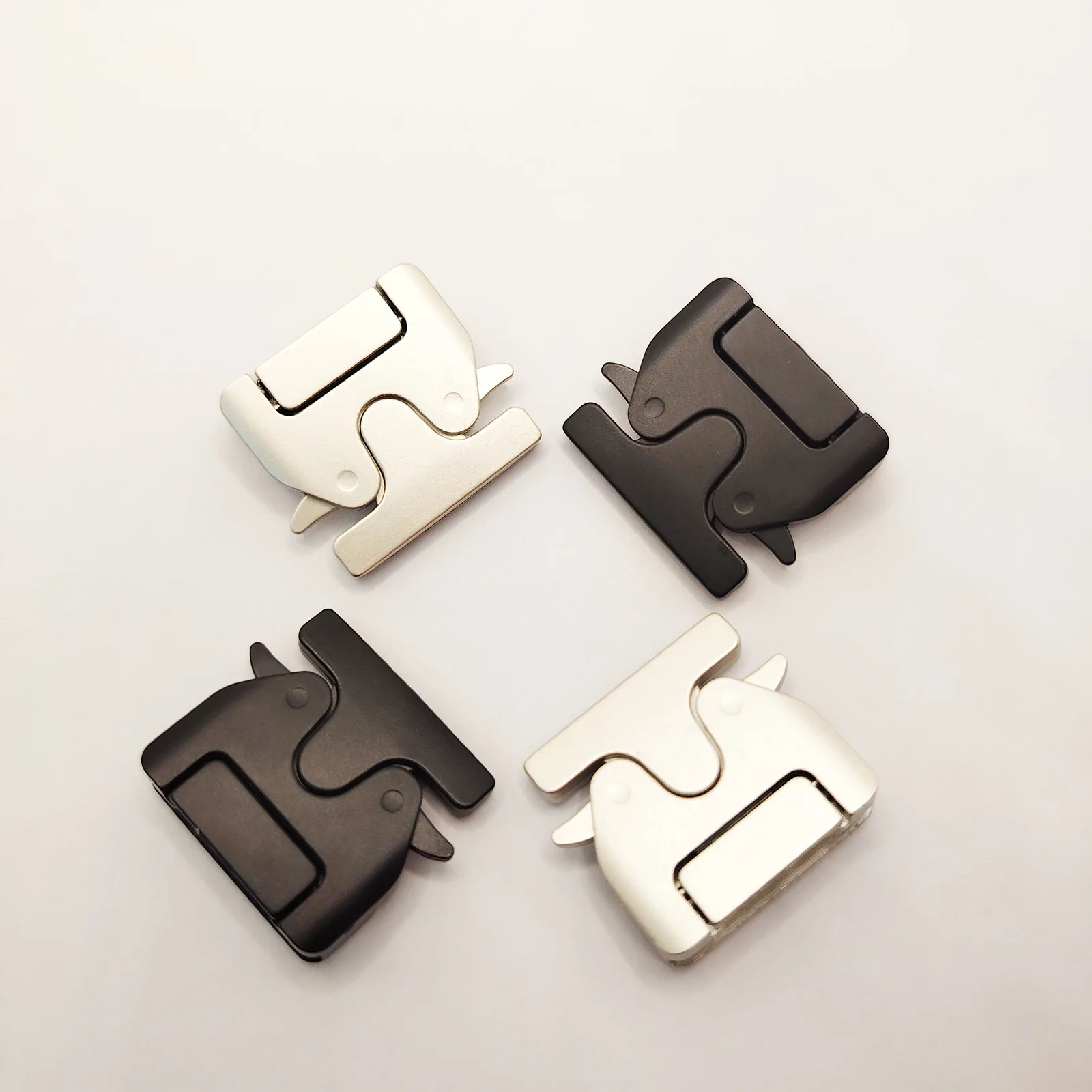 Parachute Buckle Clasp for Nylon Woven Milanese Strap for Apple Watch 10  Huawei Samsung 22mm 24mm Watch Band