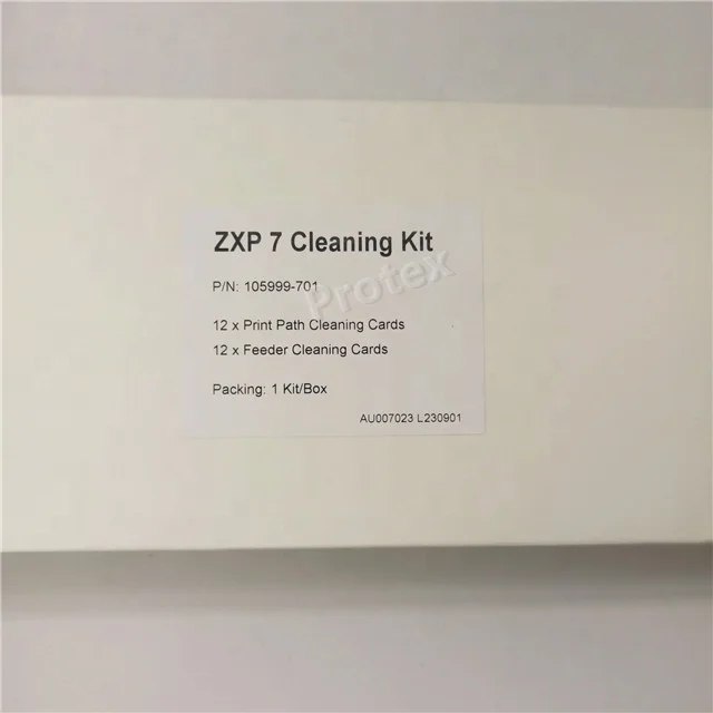 Zebra ZXP7 Card Printer Cleaning It Zebra 105999-701 Cleaning