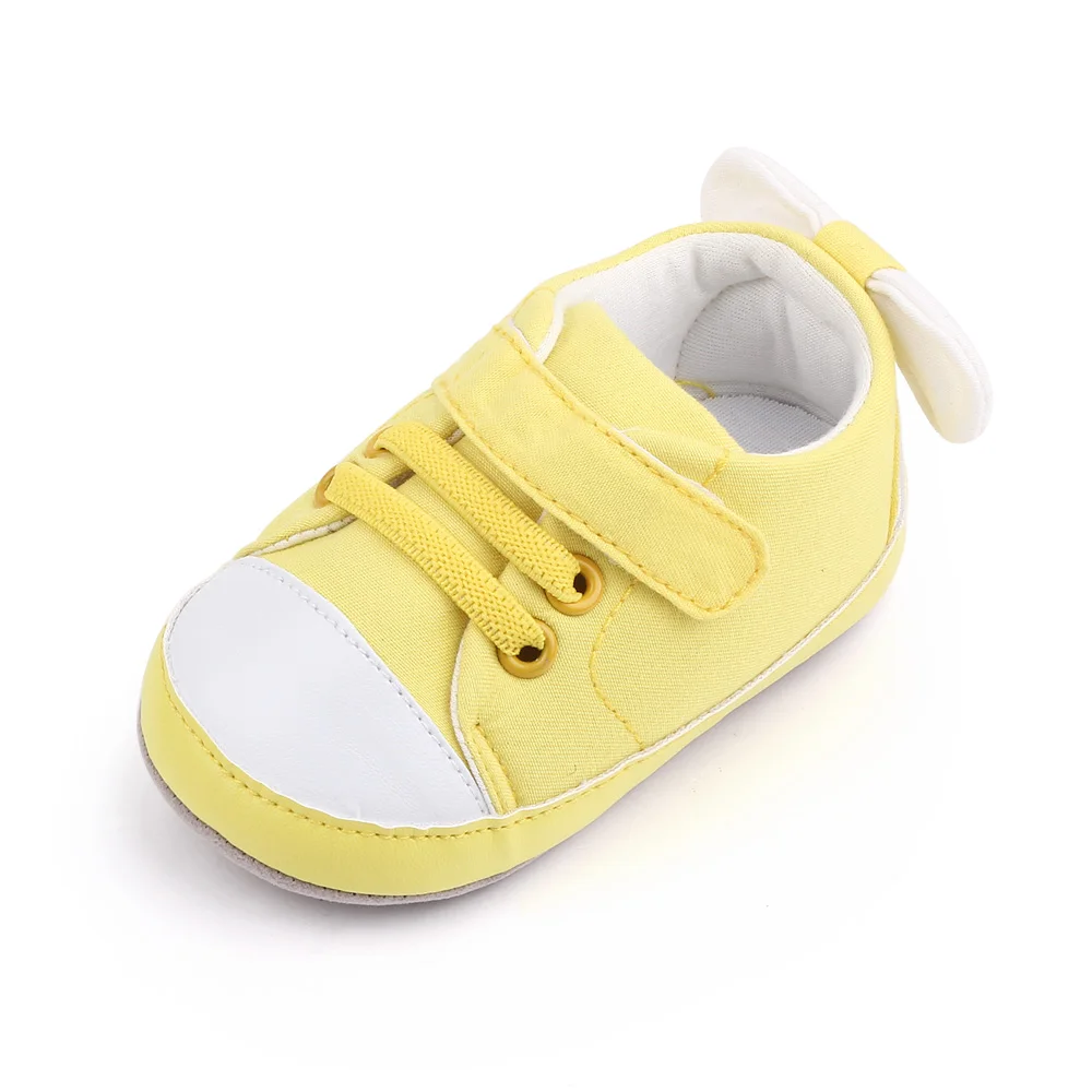 New Arrival Casual Baby Shoes Boys Girls TPR Sole Red Yellow Baby Toddler Shoes  Wholesale supplier