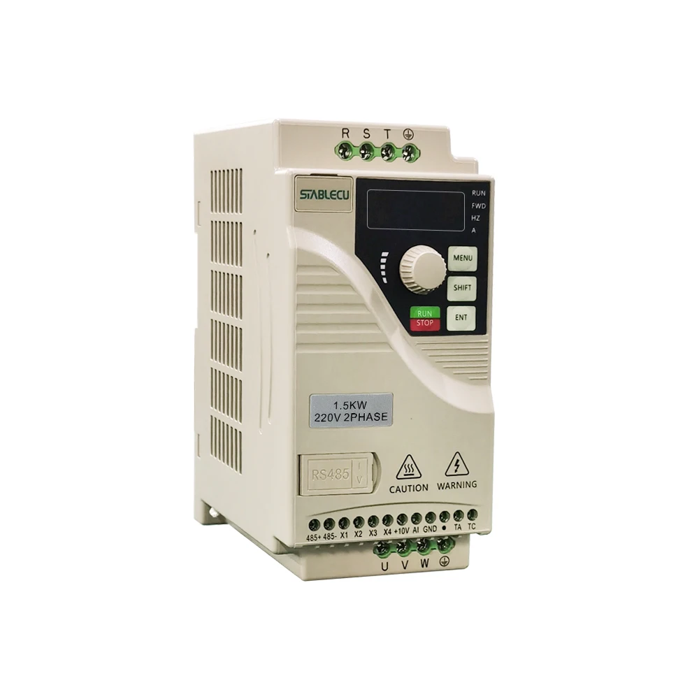 Распределения 2hp 1.5kw с частотно-регулируемым приводом 220 ВОЛЬТОВ Китайский 2 фазный преобразователь частоты электродвигательного привода чистая Синусоидальная волна инвертирующий
