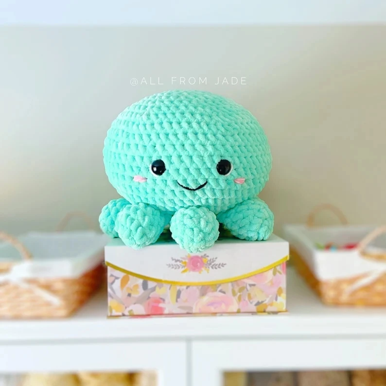 Crochet Patterns The Kawaii Octopus Family - Buy Stuffed & Plush Toy Animal,Plush  Toy,Custom Plush Toy Product on 