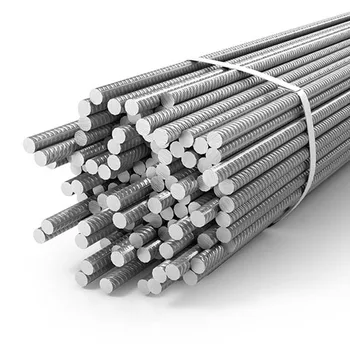 Professional Brand Bar Rod 6mm To 22mm 40mm HRB400 HRB500 Constructional Deformed Iron Rebar Steel