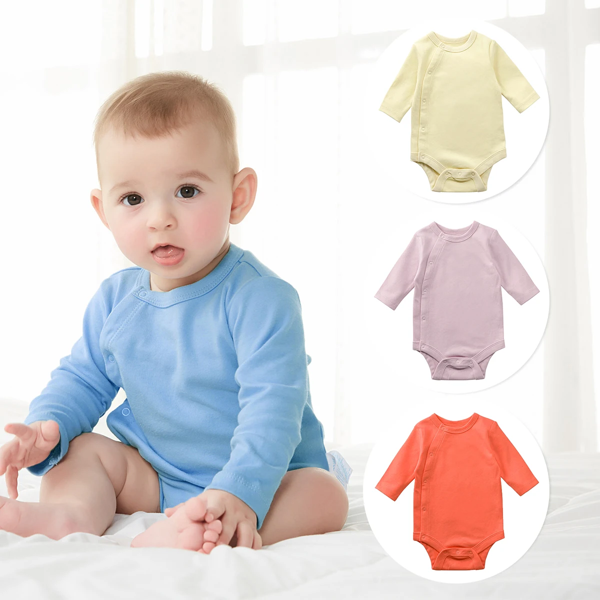 Дизайнерская вязаная осенне-летняя одежда для новорожденных, хлопковая одежда для девочек, Комбинезоны для маленьких мальчиков