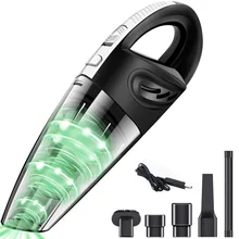 Wireless Vacuum Cleaner Powerful Cyclone Suction Rechargeable Handheld Portable Vacuum Cleaner Car Home Pet Hair