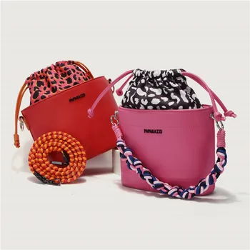 Candy Colour Bucket Bag