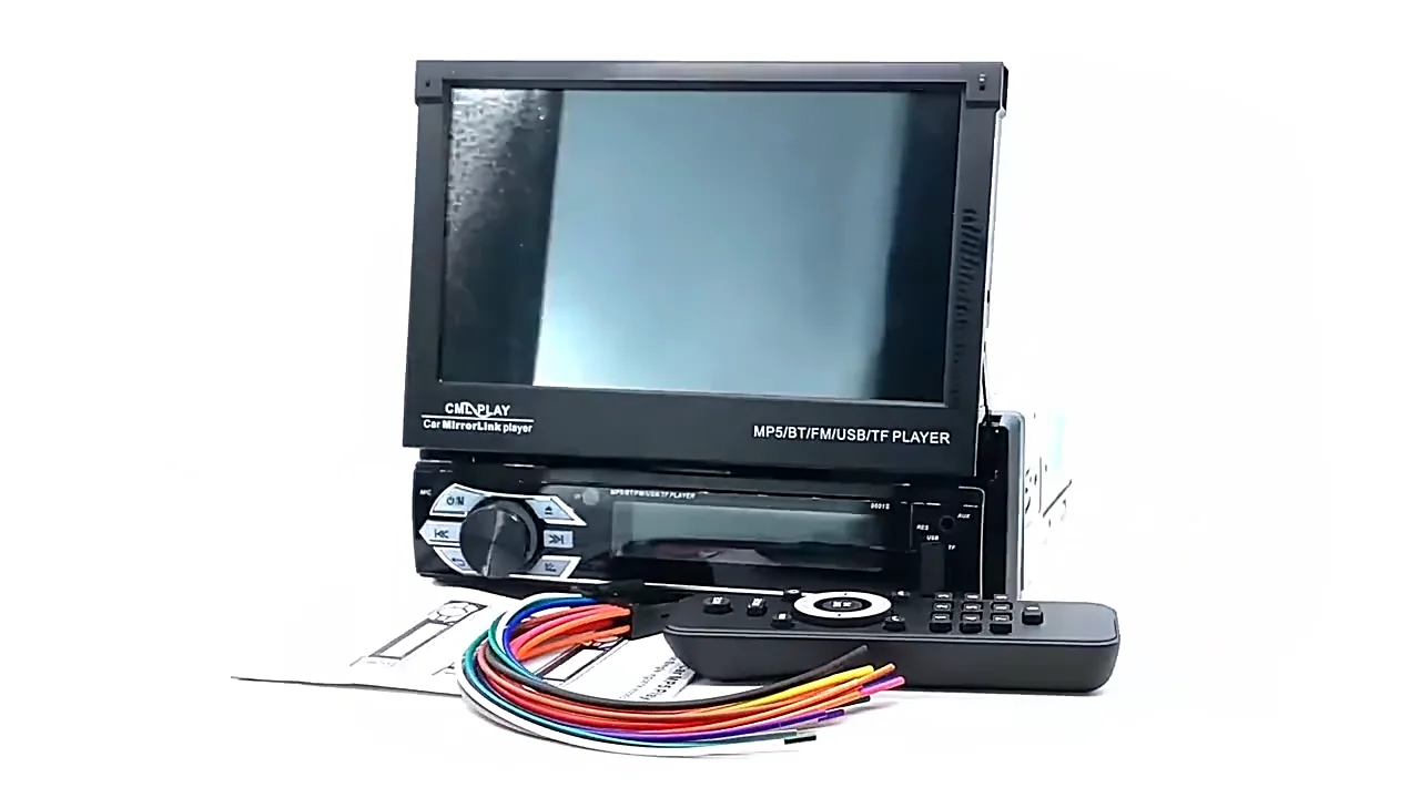 9601s 7 Inch Touch Screen Universal Car Dvd Player Head Unit Automatic