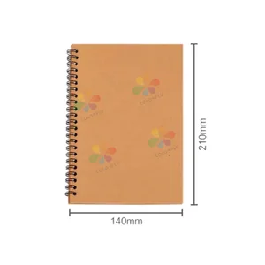 Different Size  Customized Cover  Popular Type and Designs Manufactured Single Spiral Notebook