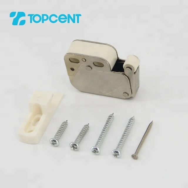 TOPCENT Push to Open Touch Release Lock Spring Loaded Mini Tip Latch Cupboard Door