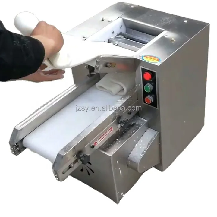 Commercial Tabletop Small Electric Pizza Dough Roller Making Machine Pasta Noodle Pressing Sheeter Equipment - Image 2