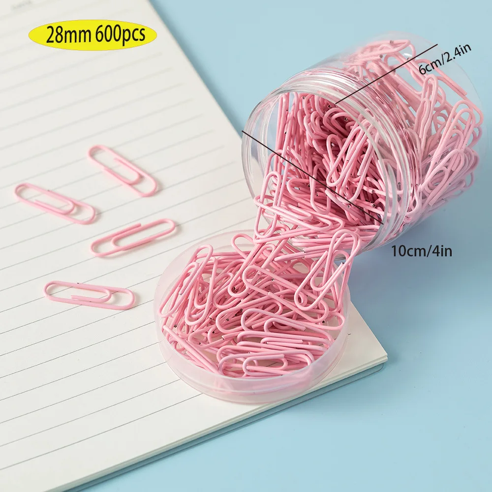 Hot Wholesale Custom Logo Reusable Colorful Paper Clips in Office Stationery Promotional Business Gifts