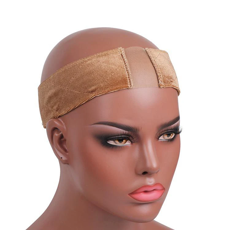 Softmajor парик шнурка группа захвата бархат ручной работы Нескользящие парик сцепление для хранения вашего парика