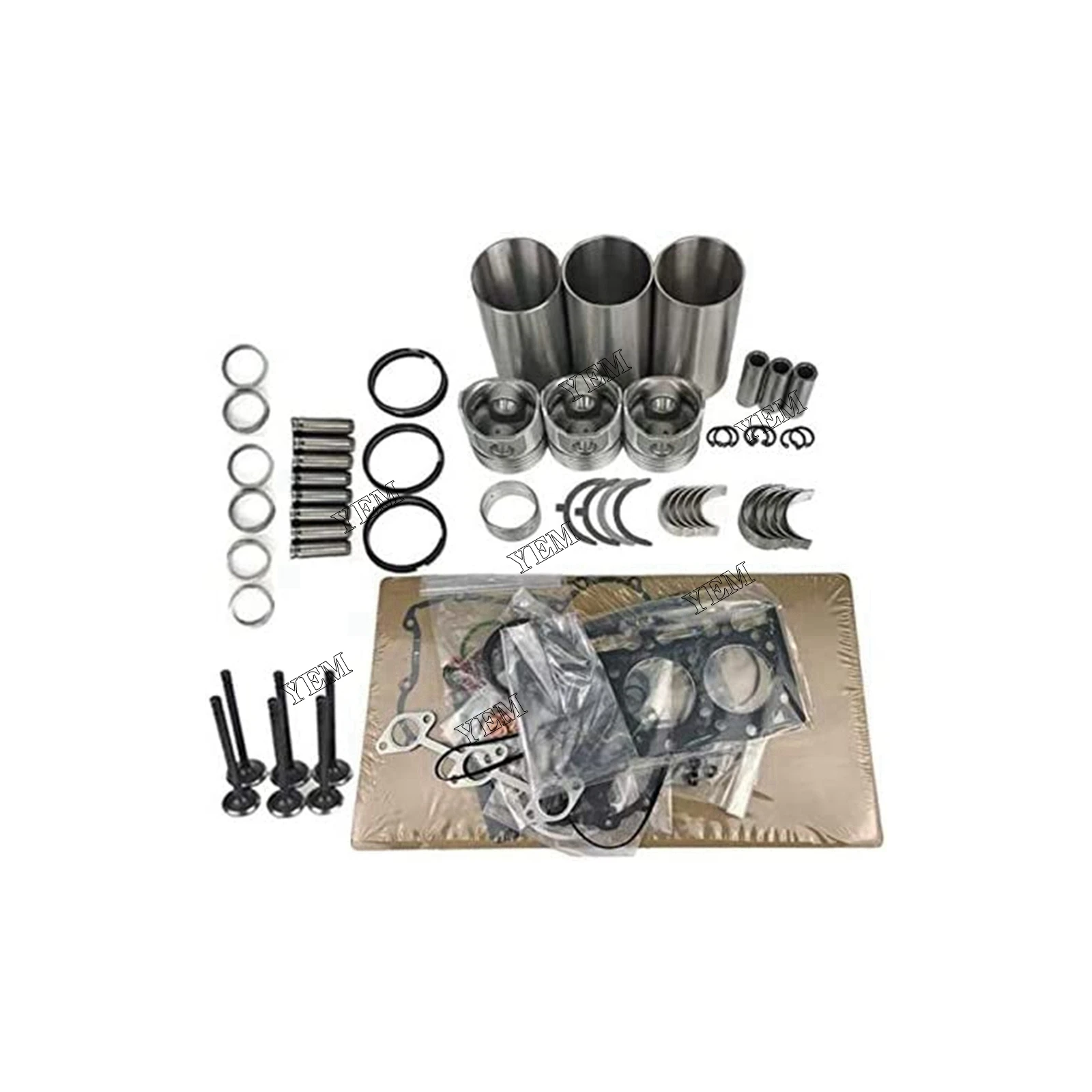 Overhaul Rebuild Kit for Yanmar 3TNV70-HGE Engine John Deere Gator XUV 850D Engine Parts for Sale