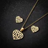 Hollow heart gold