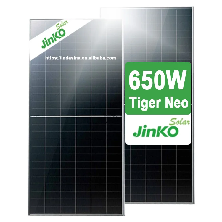 Jinko Tiger Neo 78HL4-BDV 625-650 Watt Solar Panels