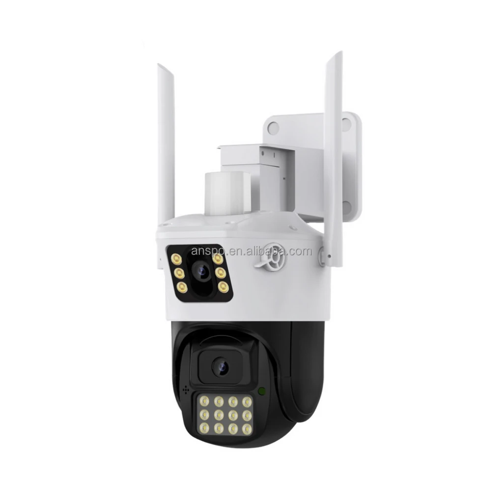 4MP Dual Lens Smart Wifi Camera  Wireless Video Surveillance CCTV Cameras P2P