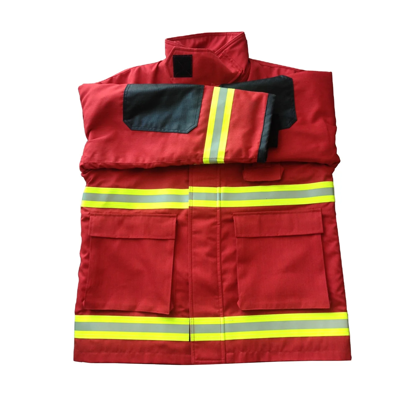 Flame Retardant Fire Safety Uniform Fireman Coverall Key Safety Clothing