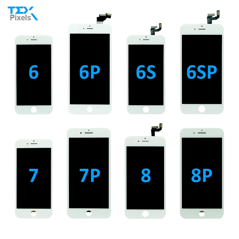 Original Display i Phone X XR XS 11 12 13 Pro Max Oled Screen Replacement 6 6s 7 8 Plus Mobile Lcd Replace For Iphone LCD