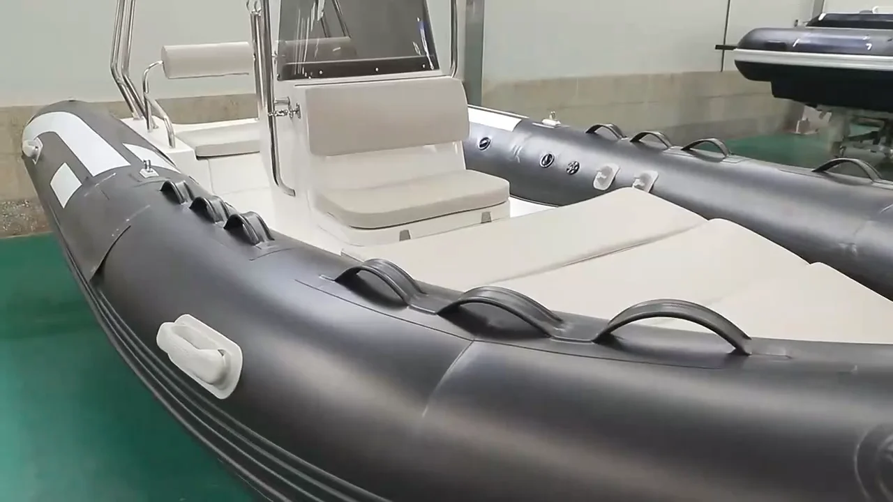 15 Foot Rib Inflatable Rib 480 Fiberglass Inflatable Yacht 15.7 Ft 4.8m Inflatable Boat For ...