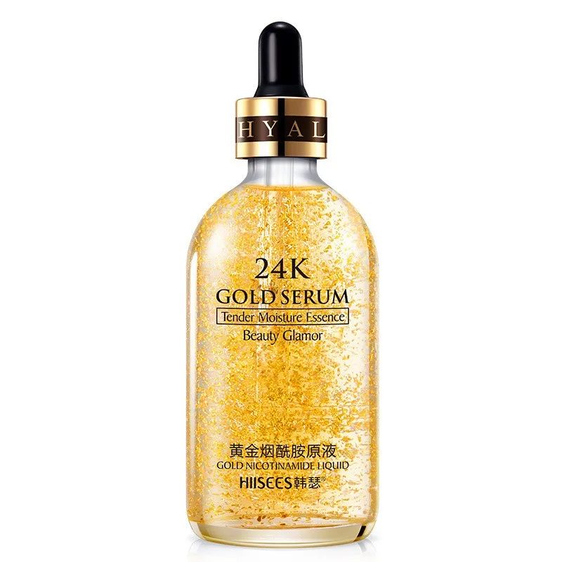 24K Gold Anti-Wrinkle Face Serum - Tighten Skin, Fade Fine Lines