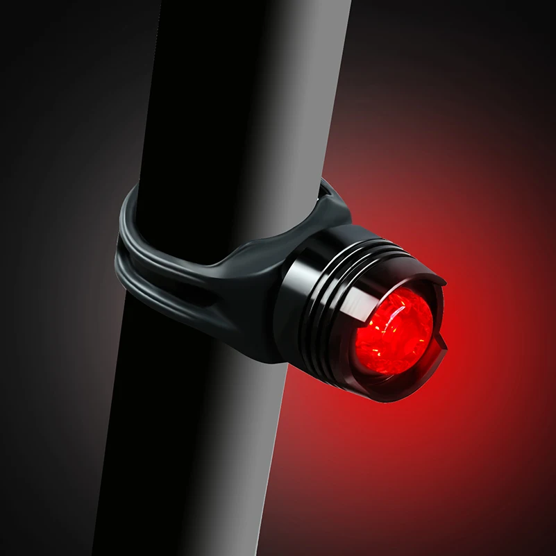VivBike Luce Bici Ricaricabile USB-C 1000 Lumen - Doppio LED, Sensore Wave, Staffa 360°, Impermeabile
