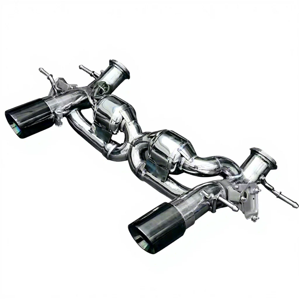 Performance 304SS Exhaust Pipe For Maserati MC20 Active Sound Exhaust System