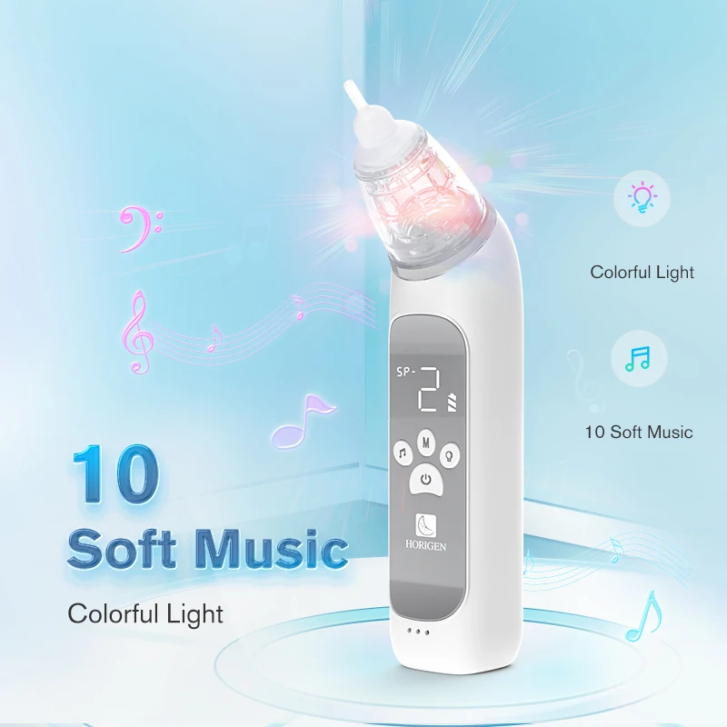 Factory Wholesale Baby Nose Vacuum Cleaner Pump Rechargeable 68Kps Strong Suction Electric Nasal Aspirator for Adult Children