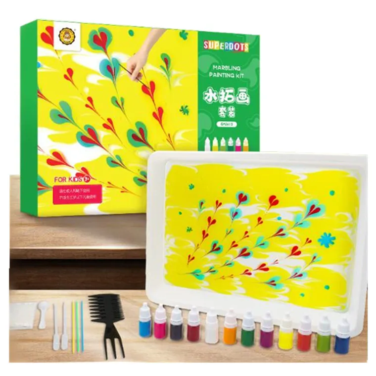 superdots hot sell water marbling paint