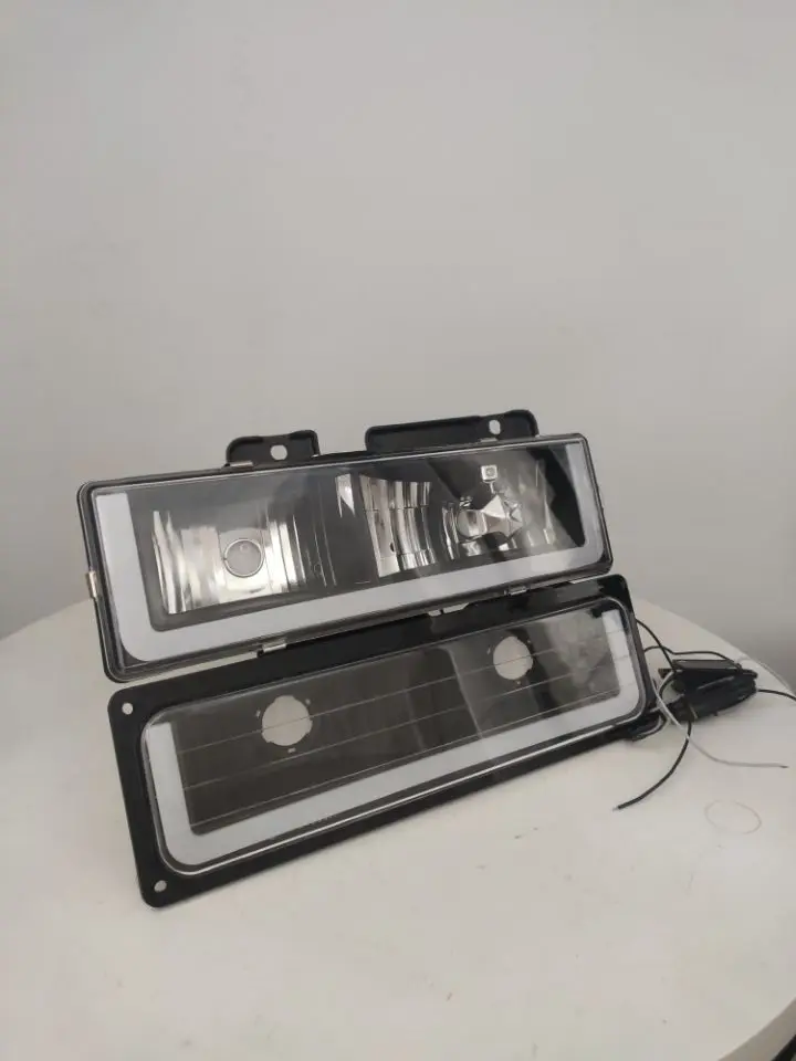 Auto Lighting System Apply to 1988 1998 for Chevrolet GMC Pick up C10 LED Headlamp With LED Bumper Lamp
