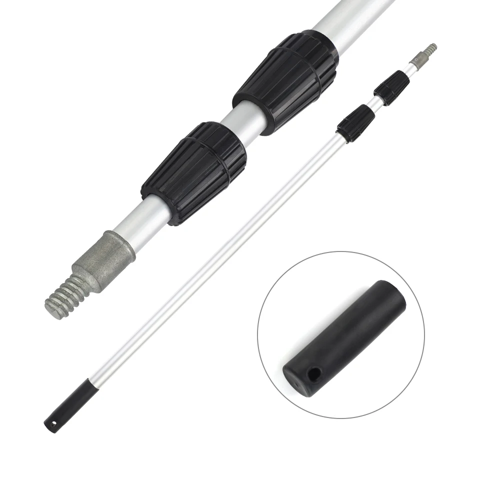 3sections Twist Lock Telescopic Pole Mop Broom Handle Paint Roller