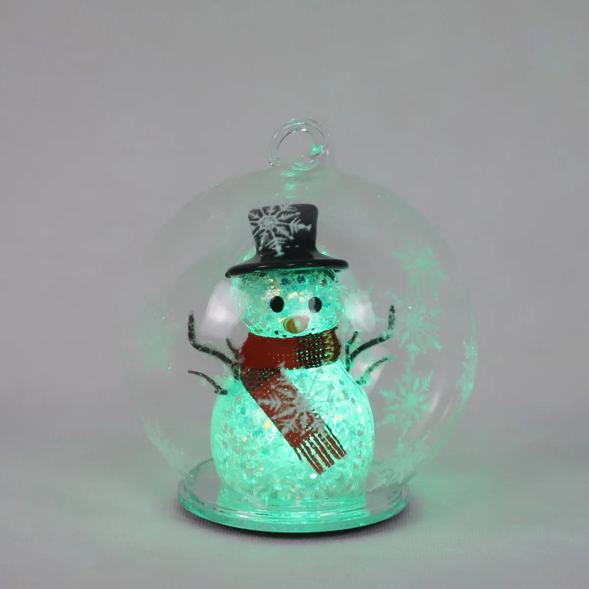 Christmas decorations adult kids toys Santa snowman antler glasses christmas tree glass decorations